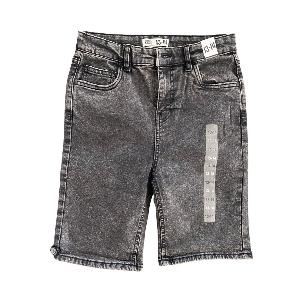 Cotton On Boy's Super Slim Fit Denim Shorts NWT Size 13-14
